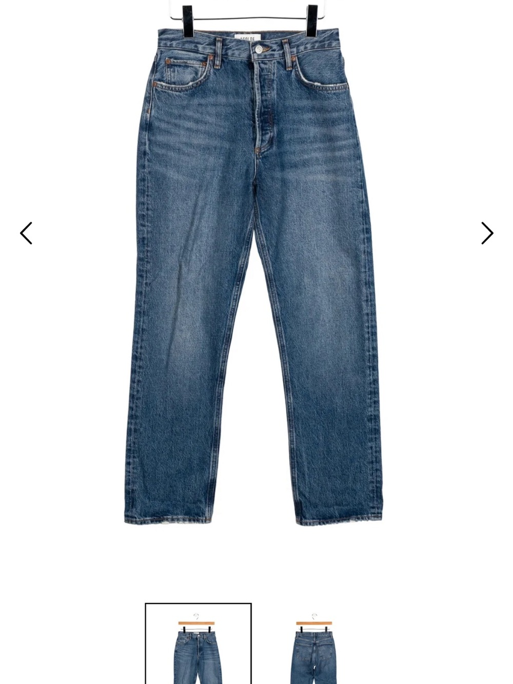 90s pinch AGOLDE jeans